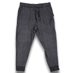 Pair of Thieves Joggers Mens L Grey Textured Drawstring Pockets Lounge Pants